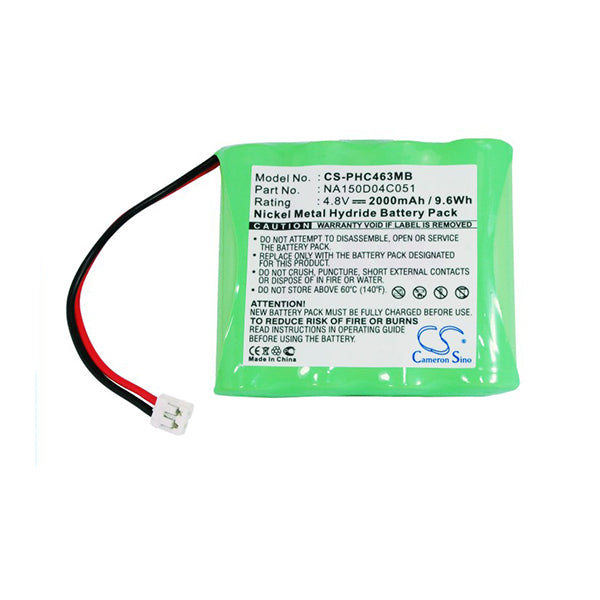 Cameron Sino Phc463Mb Battery Replacement For Philips Baby Phone