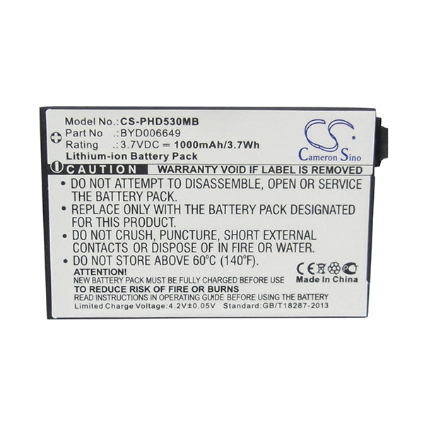 Cameron Sino Phd530Mb Battery Replacement For Philips Baby Phone