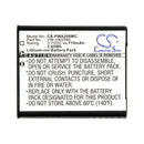 Cameron Sino Pwa200Mc Battery Replacement For Panasonic Camera
