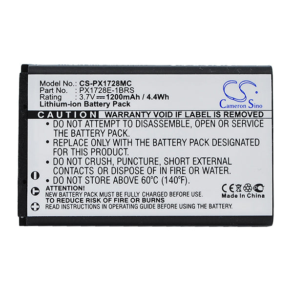 Cameron Sino Px1728Mc Battery Replacement For Toshiba Camera