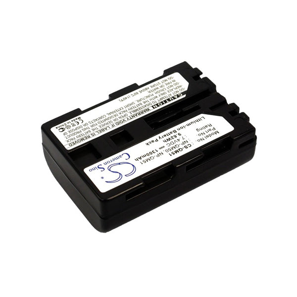Cameron Sino Qm51 Battery Replacement For Sony Camera