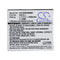 Cameron Sino Rbs500Mc Battery Replacement For Ambarella Camera
