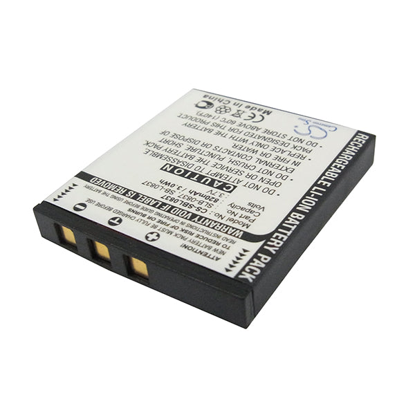 Cameron Sino Sbl0837 Battery Replacement For Samsung Camera