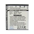 Cameron Sino Sbl0837 Battery Replacement For Samsung Camera