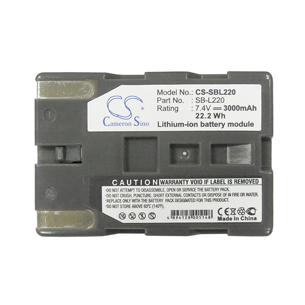 Cameron Sino Sbl220 Battery Replacement For Leaf Camera
