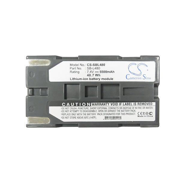 Cameron Sino Sbl480 Battery Replacement For Leaf Camera
