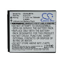 Cameron Sino Slb07A Battery Replacement For Samsung Camera