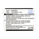 Cameron Sino Spr300Sl Battery Replacement For Koonlung Camera