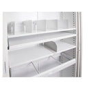 Move Tambour Door Unit Shelves Not Included 1981 X 1200 X 473Mm White