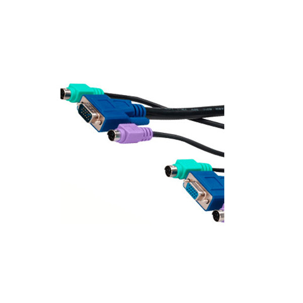 Cabac Kvm Combo 2X Ps2 Hd15 Male To Female Cable Ls