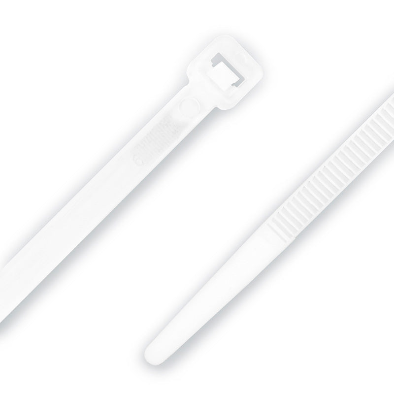 Ty It Nylon Cable Tie White 300Mm Bag Of 100