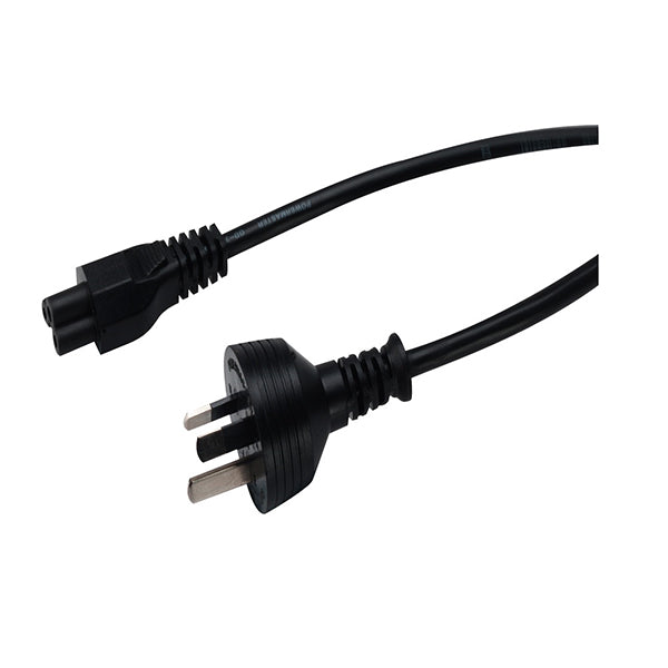 Cable 3Pin Clover Iec C5 Black Anz