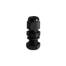 40Pcs 12Mm Nylon Cable Gland Long Threaded With Washer