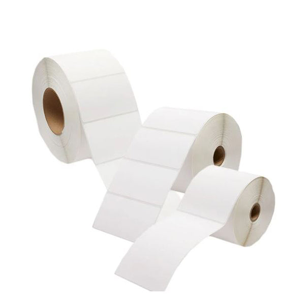 6 Rolls Calibor Label Plain Perm 100X50 1Acs 2500 R 76Mm Cre