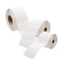 6 Rolls Calibor Label Plain Perm 76X48 1Ac 1000 R 25Mm