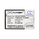 Cameron Sino Glf400Xl 1700Mah Battery For Gps Navigator