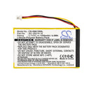 Cameron Sino Iqn130Sl 1250Mah Battery For Gps Navigator