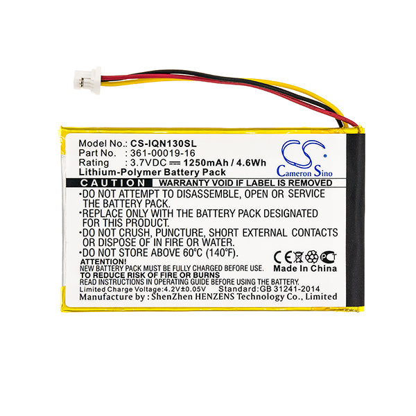 Cameron Sino Iqn130Sl 1250Mah Battery For Gps Navigator