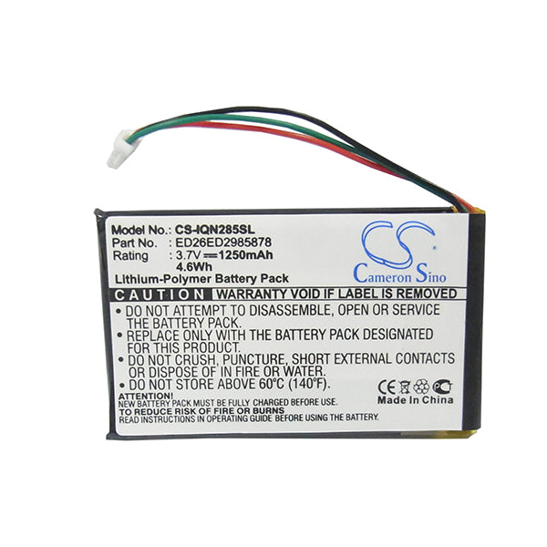 Cameron Sino Iqn285Sl 1250Mah Battery For Gps Navigator