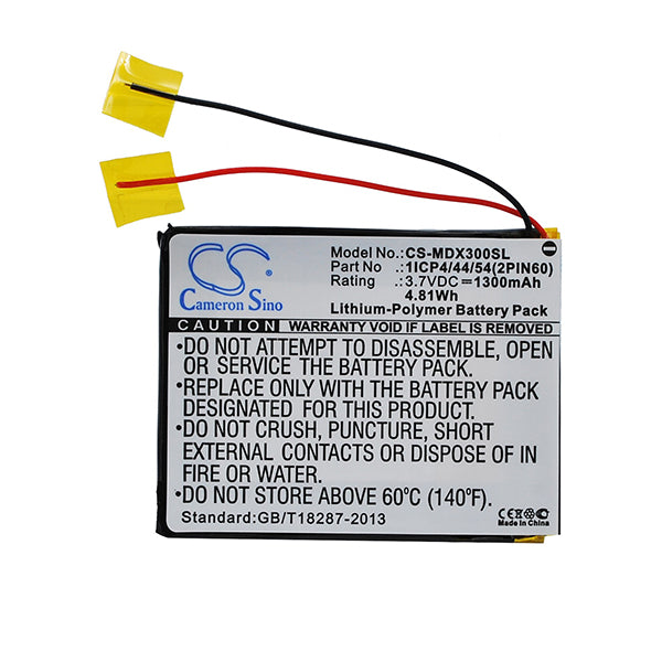 Cameron Sino Mdx300Sl 1300Mah Battery For Gps Navigator