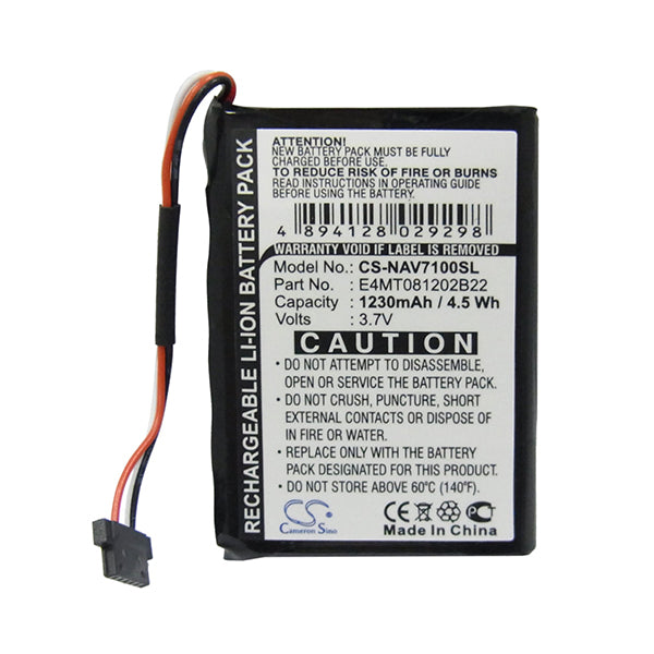 Cameron Sino Nav7100Sl 1230Mah Battery For Gps Navigator