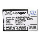 Cameron Sino Sdv350Sl 1700Mah Battery For Gps Navigator