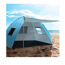 Camping Beach Tent Sun Shade Shelter 2 To 4 Person