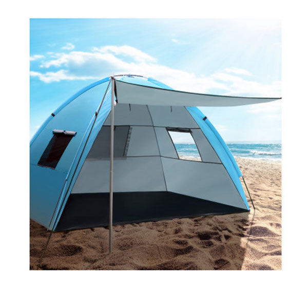 Camping Beach Tent Sun Shade Shelter 2 To 4 Person