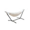 Camping Hammock With Stand Cotton Rope Lounge Outdoor Swing Bed