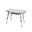 Camping Table Roll Up Folding Portable Aluminium Outdoor Bbq Desk Picnic