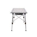 Camping Table Roll Up Folding Portable Aluminium Outdoor Bbq Desk Picnic