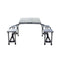 Camping Table With Chairs Folding Outdoor Picnic Beach Bbq 85Cm