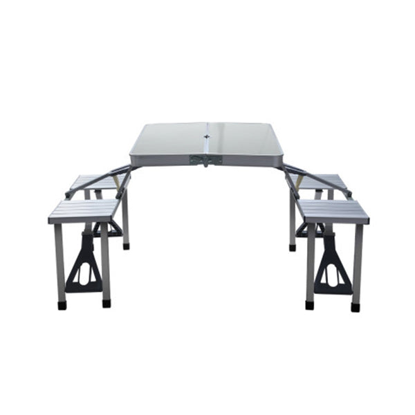 Camping Table With Chairs Folding Outdoor Picnic Beach Bbq 85Cm