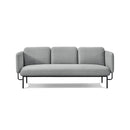 Camry Three Seater Lounge Chair Light Grey