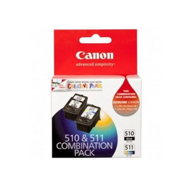 Canon Black Ink And 1Xcl511 Color Ink Cartridge