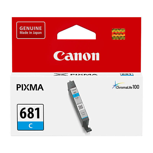Canon Cli681 Cyan Ink Cart 250Pages