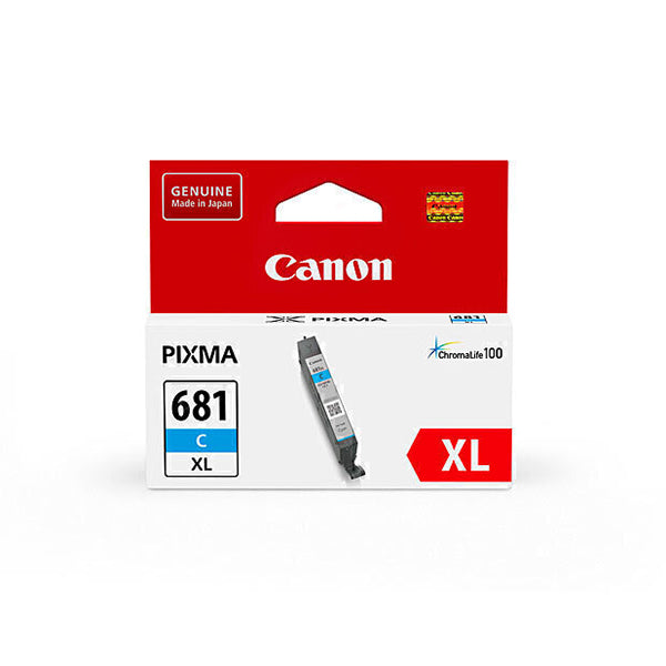 Canon Cli681Xl Cyan Ink Cart 515Pages Iso