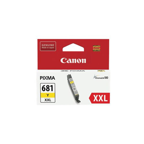 Canon Cli681Xxly Yellow Ink Tank 800 Pages