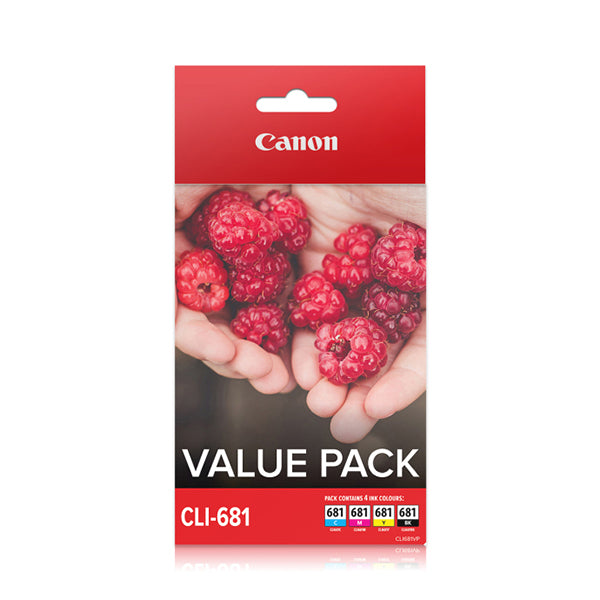 Canon Consumable Ink Cli681 Value Pack