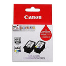 Canon Pg645Cl646Cp 1 x Black Pg645 And 1 x Colour Cl646 Cartridge