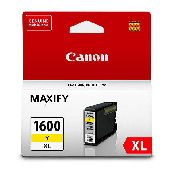 Canon Pgi1600Xl Yellow Ink Tank 900Pages