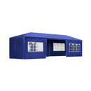 Gazebo 3X9 Outdoor Marquee Wedding Gazebos Tent Canopy Camping Blue