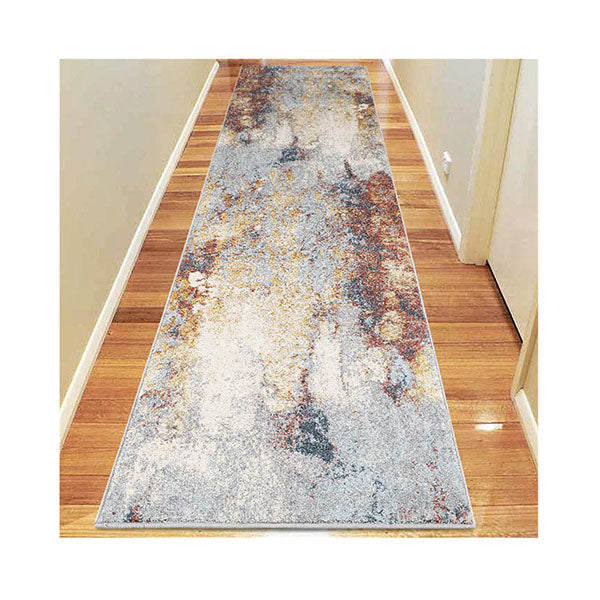 Canyon Dark Grey Hallway Runner