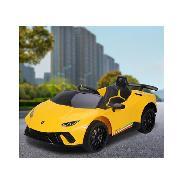 Kids Electric Ride On Car Remote Control Yellow