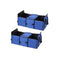 2 Pcs Car Portable Storage Box Multifunction Organizer Blue