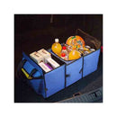 2 Pcs Car Portable Storage Box Multifunction Organizer Blue