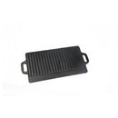 Cast Iron Reversible Griddle Plate Bbq Hob Cooking Grill Pan