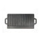 Cast Iron Reversible Griddle Plate Bbq Hob Cooking Grill Pan