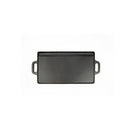 Cast Iron Reversible Griddle Plate Bbq Hob Cooking Grill Pan