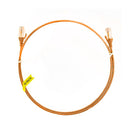 5M Cat 6 Ultra Thin Lszh Pack Of 10 Ethernet Network Cable Orange